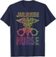 Correctional Nurse Jailhouse Nurse Graphic T-Shirt - T-Shirt | Navy