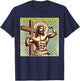 Flex On The Haters Jesus Muscle Christian Gym Weight Lift T-Shirt - T-Shirt | Navy