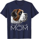 Saint Bernard Mom T-Shirt - T-Shirt | Navy