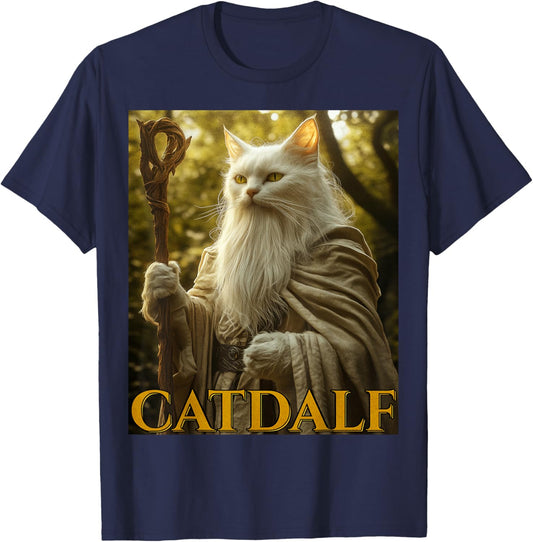 Catdalf T-Shirt - T-Shirt | Navy