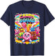 Candyland Party Candy Squad Colorful Candy For Kids Sweetie T-Shirt - T-Shirt | Navy