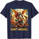 Saint Michael Costume Archangel Michael Christian Angels T-Shirt - T-Shirt | Navy