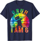 6 Year Birthday Tie Dye Dabbing Boy Bruh Its My 6th Birthday T-Shirt - T-Shirt | Navy