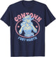 Cowtown Fort Worth Texas Retro Western Cowgirl T-Shirt - T-Shirt | Navy