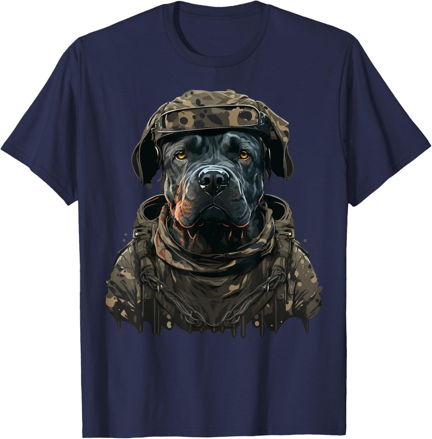 Soldier Cane Corso Army Military Cane Corso T-Shirt - T-Shirt | Navy