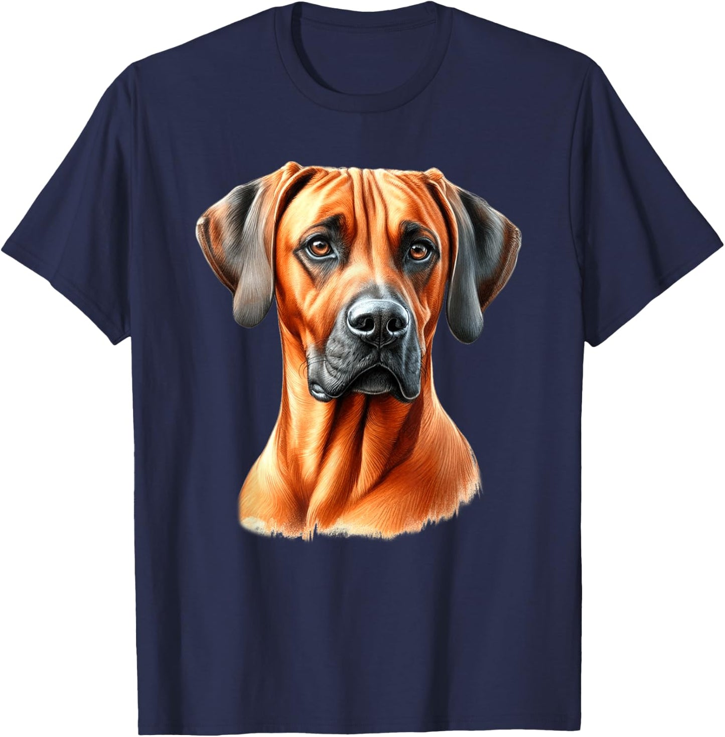 Rhodesian Ridgeback Dog T-Shirt - T-Shirt | Navy