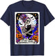 Spooky Mama Tarot Card Halloween Mom Skull Mama Black Cat Women Kids T-Shirt - T-Shirt | Navy