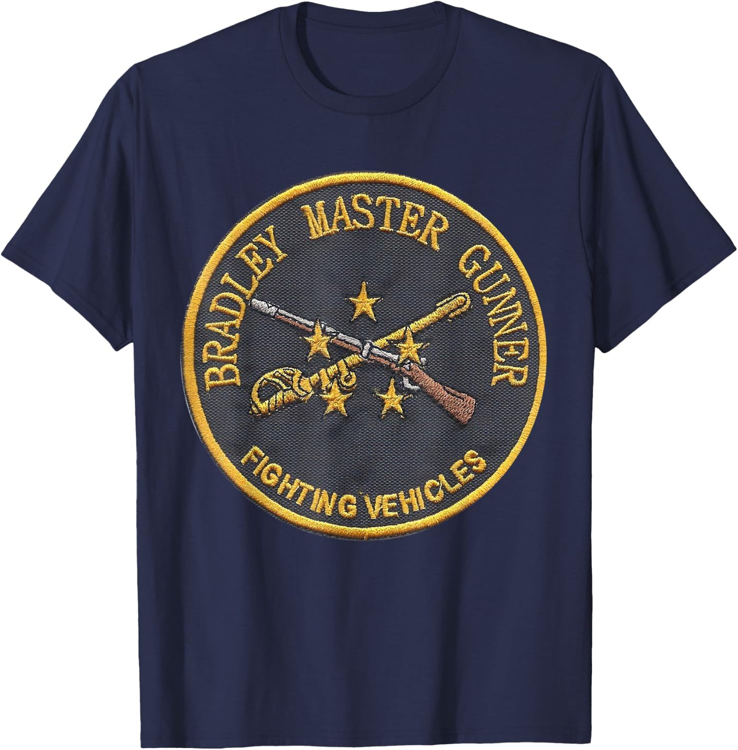 Bradley Master Gunner - Fort Benning BMG Graduates T-Shirt - T-Shirt | Navy