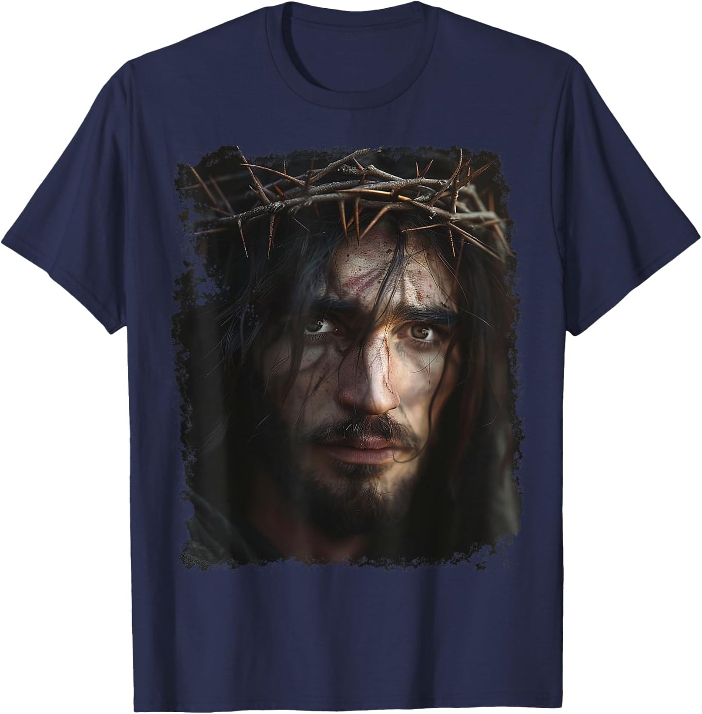 Remember Jesus Christ of Nazareth T-Shirt - T-Shirt | Navy