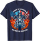 Sons of Aspirin Arthritis Chapter Skeleton Motorcycle Rider T-Shirt - T-Shirt | Navy