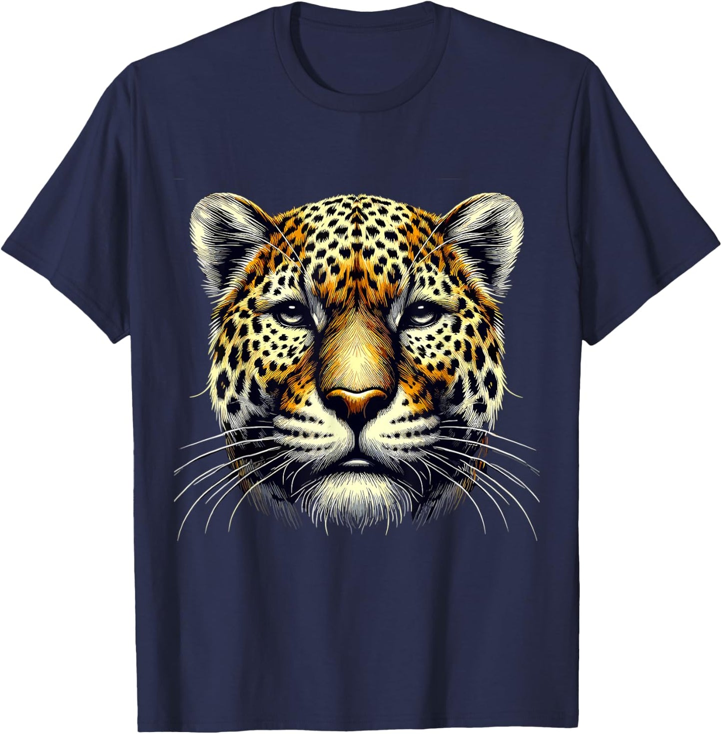 Jaguar Animal T-Shirt - T-Shirt | Navy