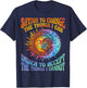Sativa to Change Indica to Accept Stoner Hippie Men Women T-Shirt - T-Shirt | Navy