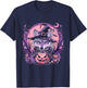 Fox Halloween Costume Pumpkin Bats Witchcraft Trick Or Treat T-Shirt - T-Shirt | Navy