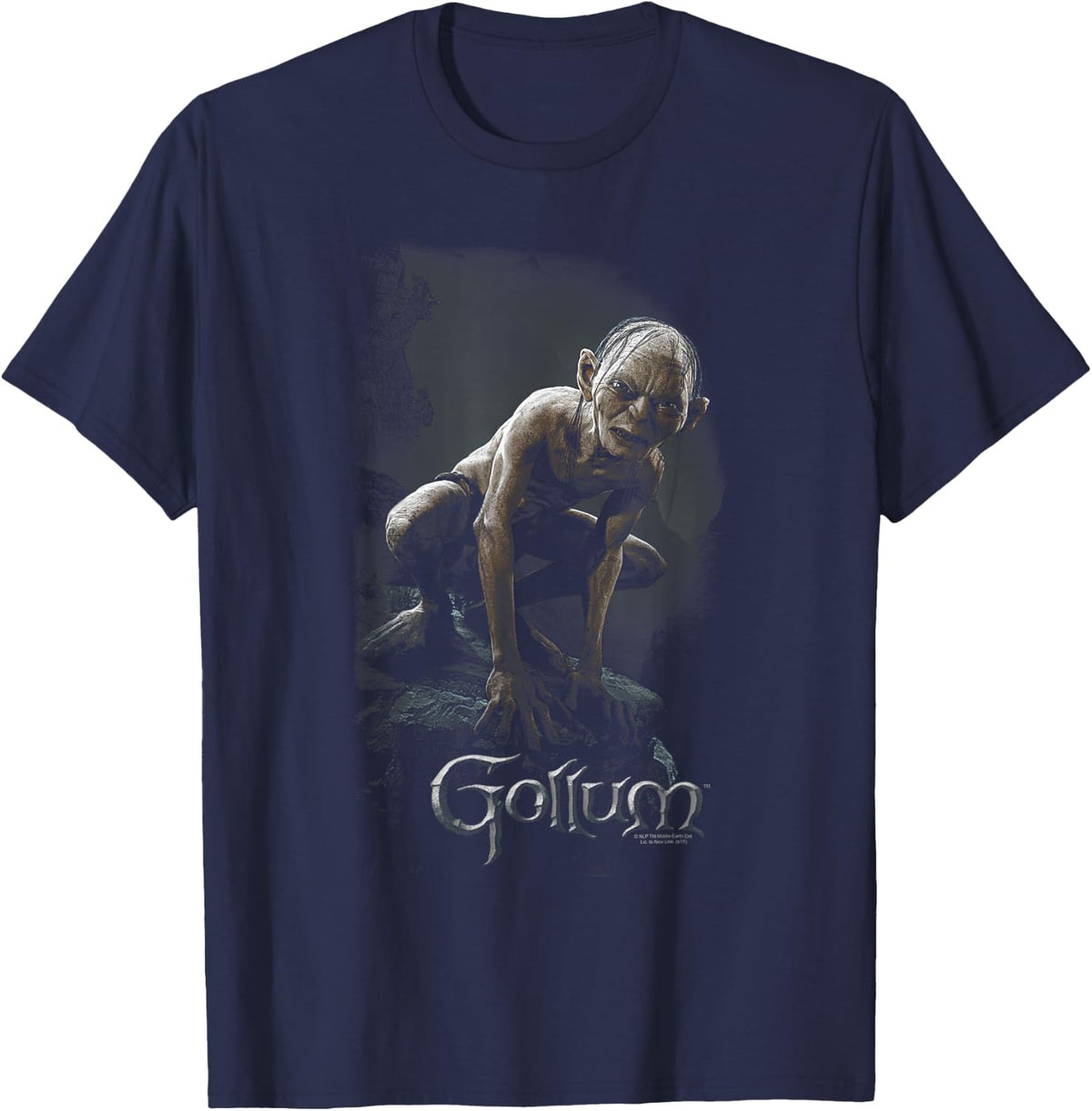 The Lord of the Rings Gollum T-Shirt - T-Shirt | Navy
