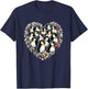 Penguins Love Beautiful Colorful Penguin Art Animal T-Shirt - T-Shirt | Navy