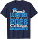 Super Proud Lil Brother of 2026 College Graduate Lil-Brother T-Shirt - T-Shirt | Navy
