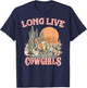 Long Live Howdy Rodeo Western Country Southern Cowgirls T-Shirt - T-Shirt | Navy