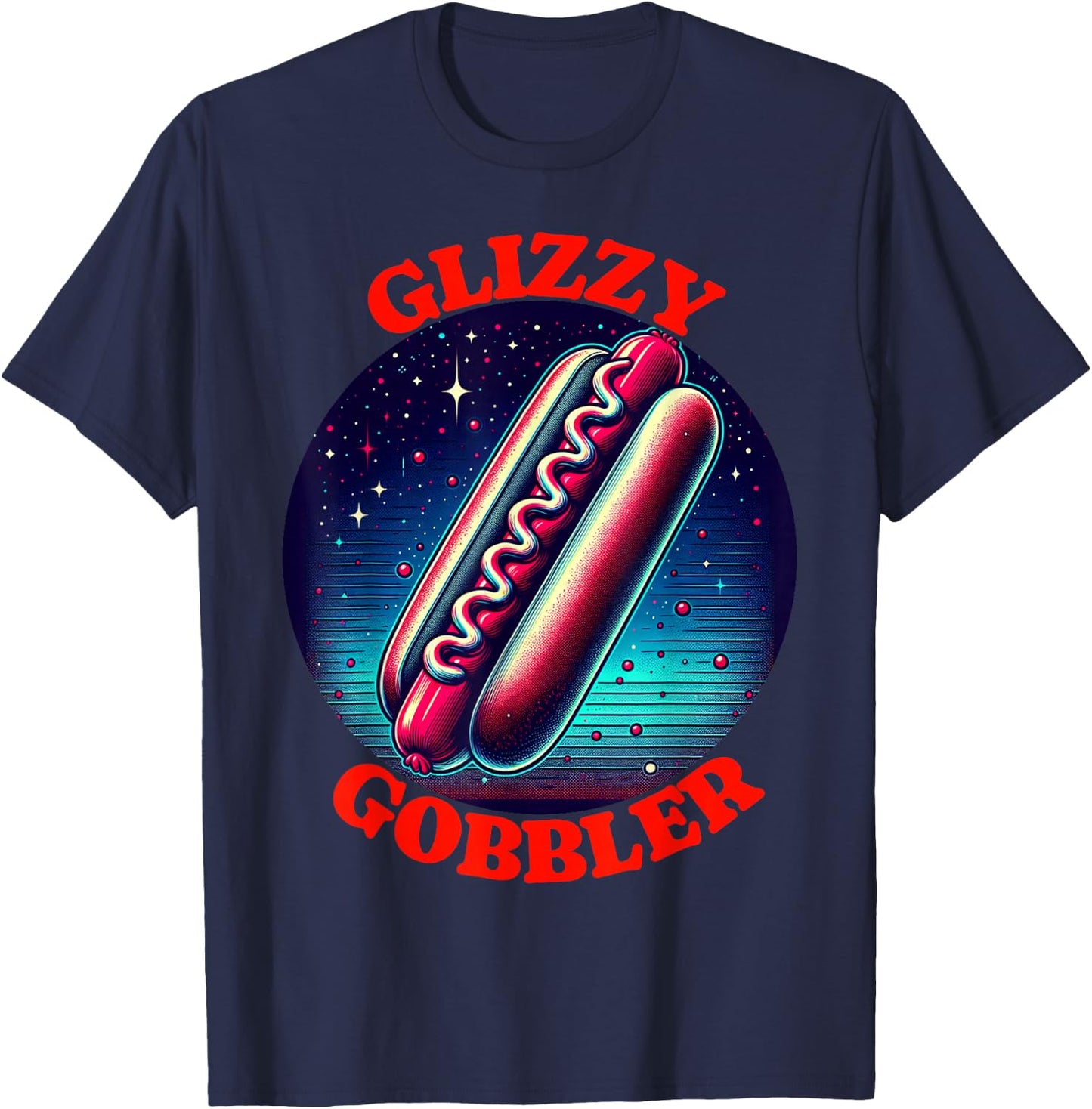 Glizzy Gobbler T-Shirt - T-Shirt | Navy