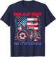 Back Up Terry Put It In Reverse Firework Retro 4th Of July T-Shirt - T-Shirt | Navy