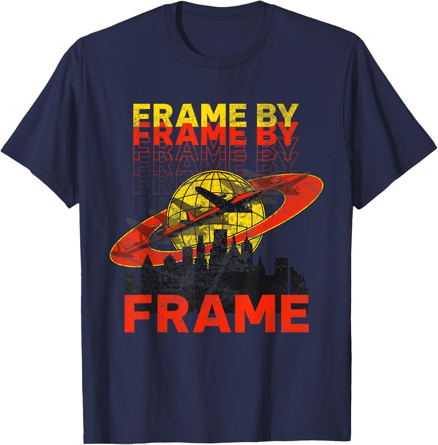 I Am A VFX Artist I work Frame By Frame Until It's perfect T-Shirt - T-Shirt | Navy