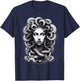 Lilith Medusa Serpent Cobra Snake Greek Mythology T-Shirt - T-Shirt | Navy