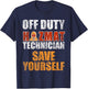 Dangerous Goods Team Off Service Hazardous Substances Engineers Team T-Shirt - T-Shirt | Navy