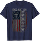 One Nation Under God Blessed American USA Flag 4th Of July Men T-Shirt - T-Shirt | Navy
