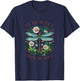 It Is Well With My Soul Dragonfly Floral T-Shirt - T-Shirt | Navy