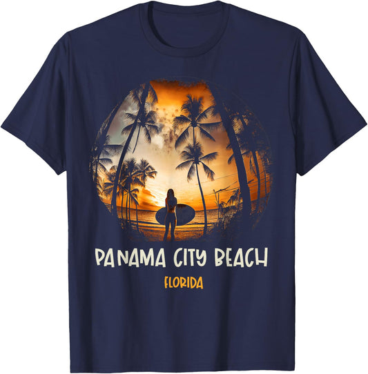 Panama City Beach Florida T-Shirt - T-Shirt | Navy