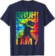 7 Year Birthday Tie Dye Dabbing Boy Bruh Its My 7th Birthday T-Shirt - T-Shirt | Navy