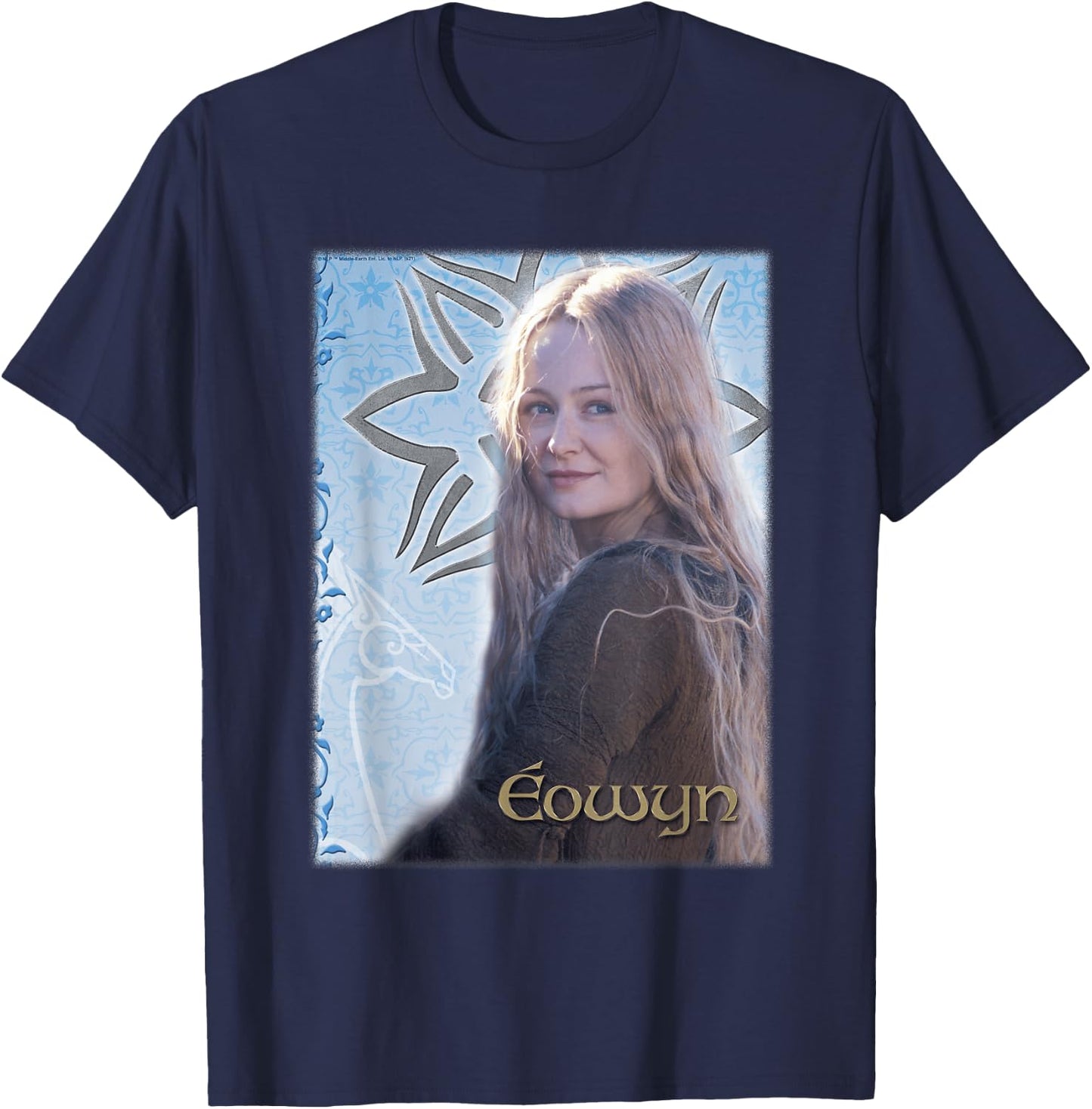 The Lord of the Rings Eowyn of Rohan T-Shirt - T-Shirt | Navy