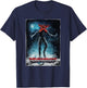 Stranger Things 4 Demogorgon Mountain Walk T-Shirt - T-Shirt | Navy