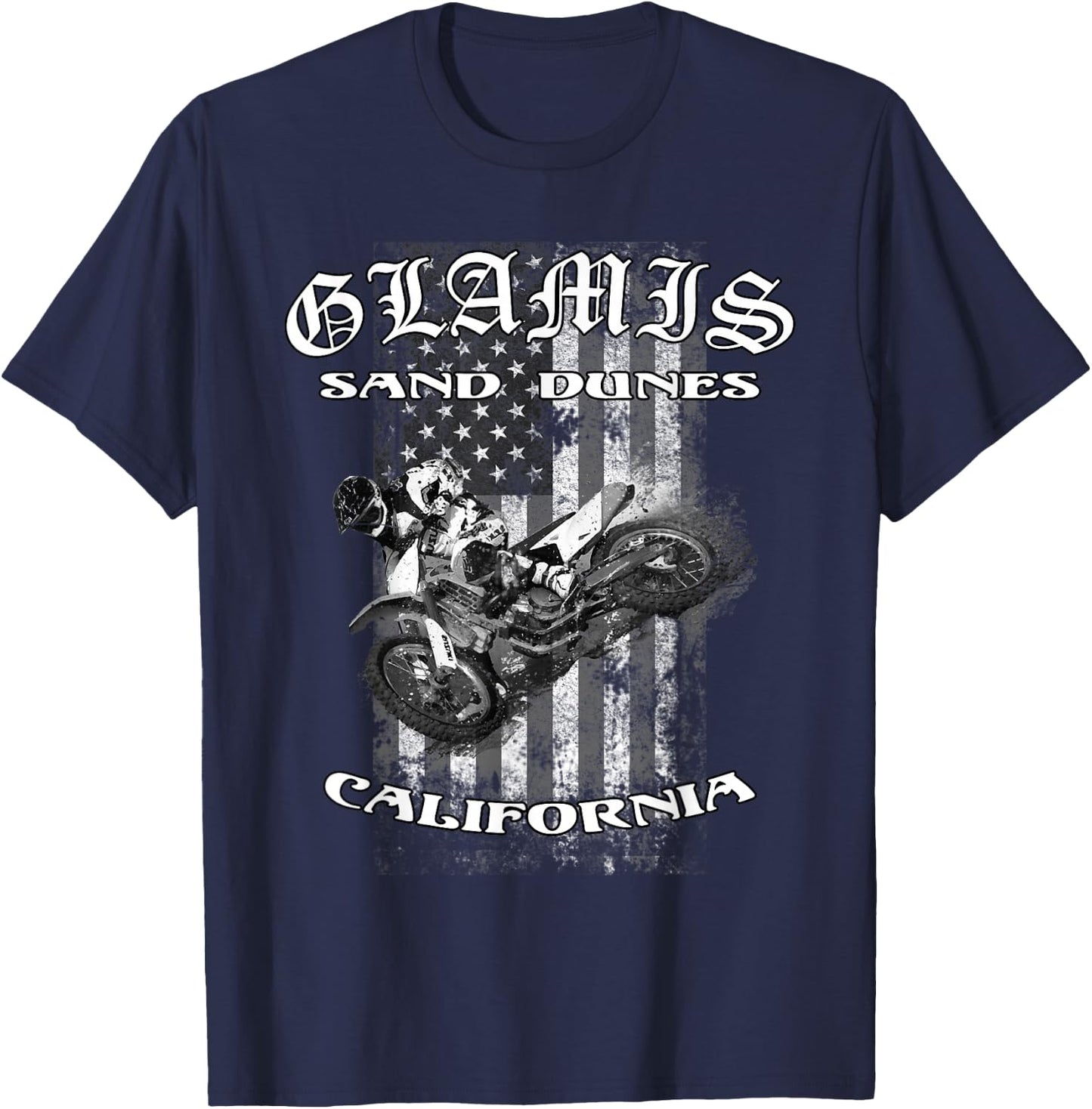 Glamis Sand Dunes California Clothing Gifts T-Shirt - T-Shirt | Navy