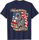 I Like My Coffee Black And My Tea in The Harbor Raccoon T-Shirt - T-Shirt | Navy