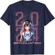 Graduation shirts 2024 anime lover high school college T-Shirt - T-Shirt | Navy