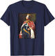 Richard The Lionheart Portrait Painting (1841) T-Shirt - T-Shirt | Navy