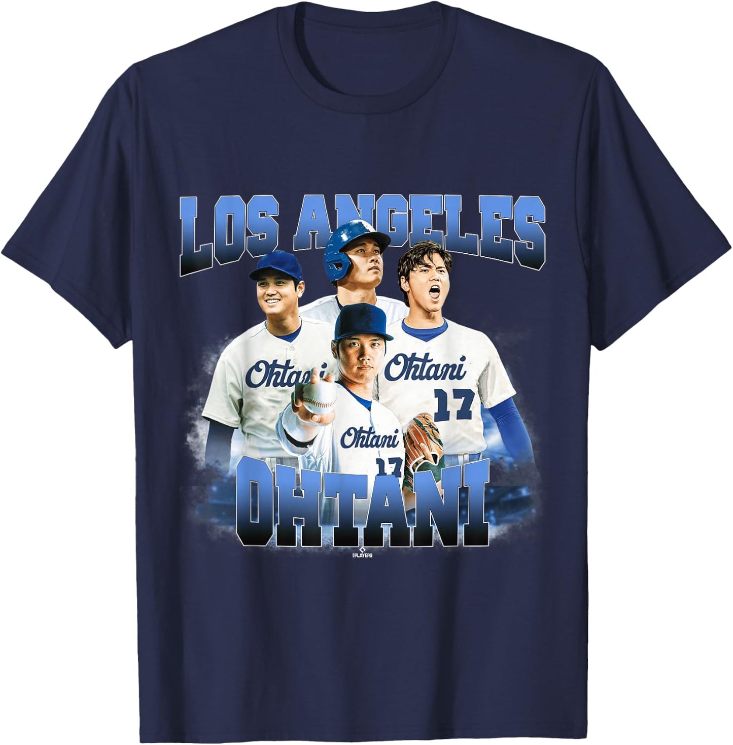 Shohei Ohtani | Los Angeles Baseball MLB Player | MLBOHT5002 T-Shirt - T-Shirt | Navy