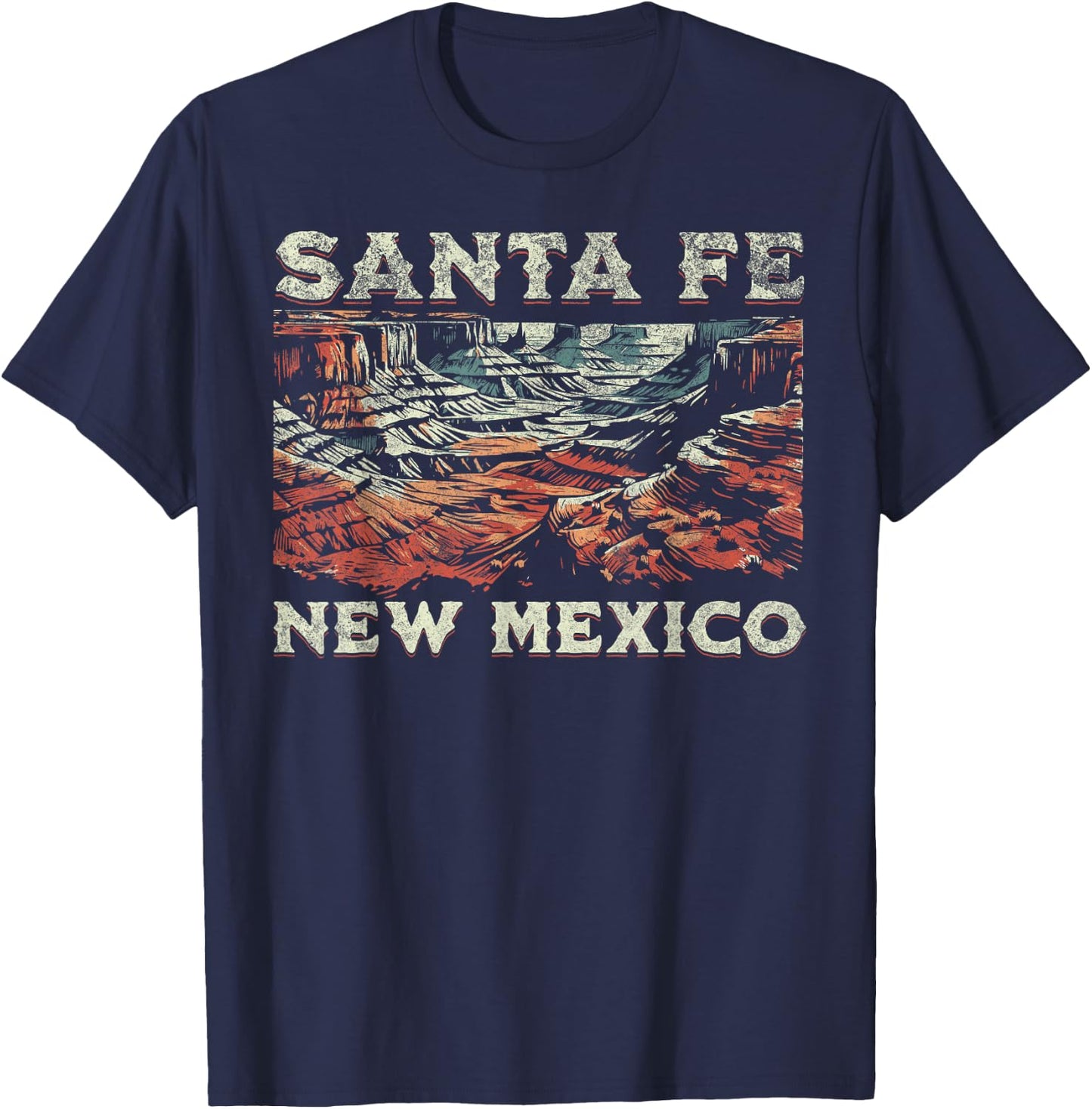 Santa Fe T-Shirt - T-Shirt | Navy