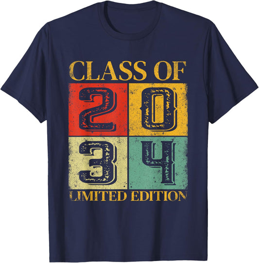 Class Of 2034 T-Shirt - T-Shirt | Navy