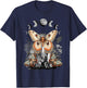 Fairycore Fairy Butterfly Moth Grunge Mushroom Y2K Aesthetic T-Shirt - T-Shirt | Navy