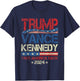 Trump Vance Kennedy Take America Back 2024 Election T-Shirt - T-Shirt | Navy