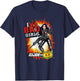 G.I. Joe I Heart Bad Girls Baroness Distressed Action Poster T-Shirt - T-Shirt | Navy