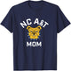 North Carolina A&T State University Aggies Arched Mom T-Shirt - T-Shirt | Navy