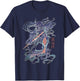 Star Wars Darth Vader Japanese Samurai Art Style Celebration T-Shirt - T-Shirt | Navy