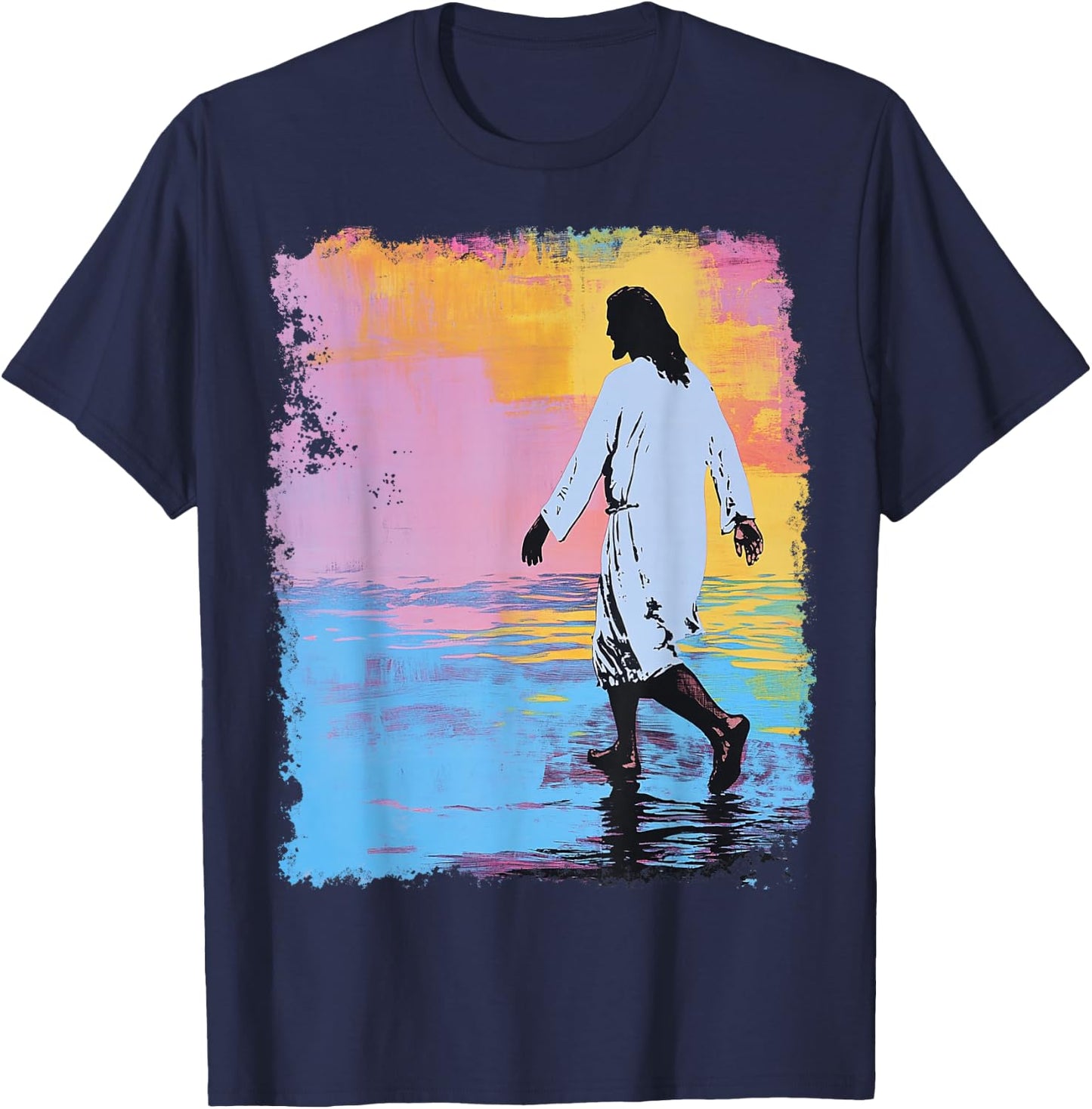 I Love You Jesus Christ T-Shirt - T-Shirt | Navy