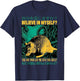 Believe in myself the one who got me into this mess Rat T-Shirt - T-Shirt | Navy