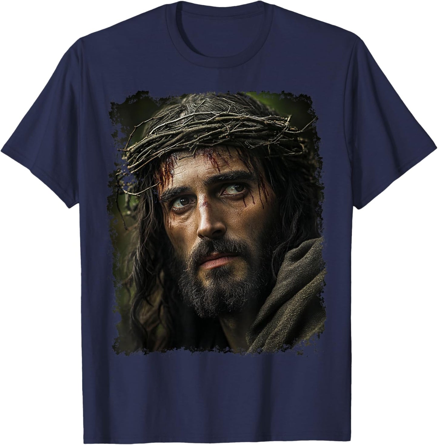 Christian Jesus Christ T-Shirt - T-Shirt | Navy