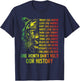 Black History Shirts-Black History Month Dream Like Martin T-Shirt - T-Shirt | Navy
