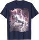 Epic Lightning Unicorn T-Shirt - T-Shirt | Navy