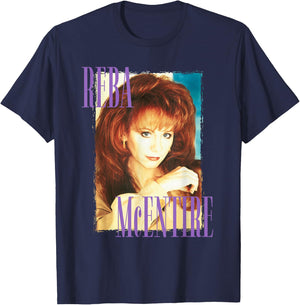 Reba: Greatest Hits Volume Two , Small, Black T-Shirt - T-Shirt | Navy